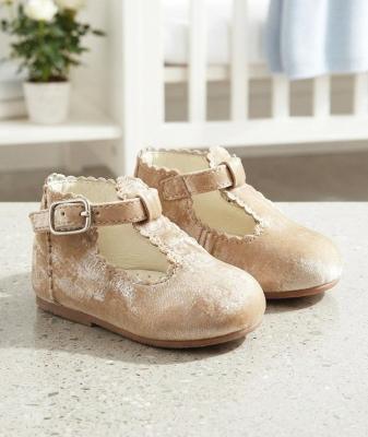 SVGiannaCa  Faux Suede Shimmer Camel Shoes  (Choose 2-6)
