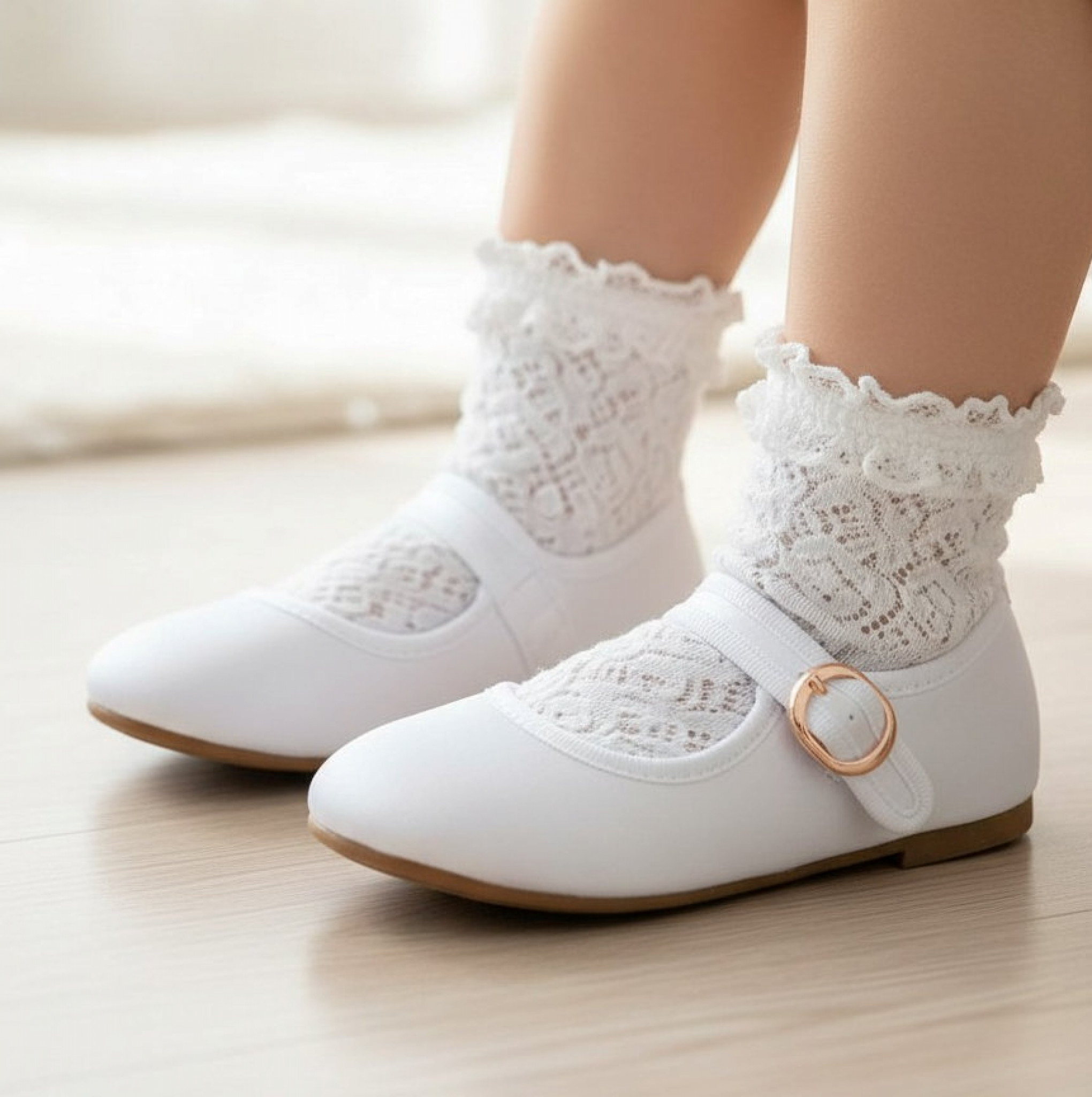 Sevva   SVHANA-w Satin White Hana Shoes (Choose EU 23-34)