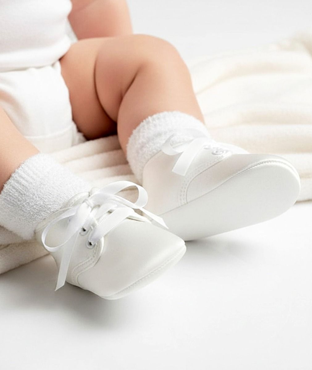 Sevva LOUIS * SVLouisI Ivory Christening Shoe (Choose EUR 16-20)