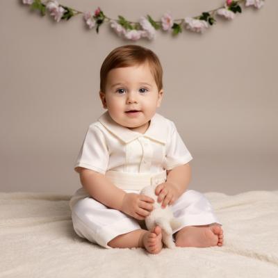 SVOscarI  Imitation Silk Christening Set SINGLE (Choose 0-24)