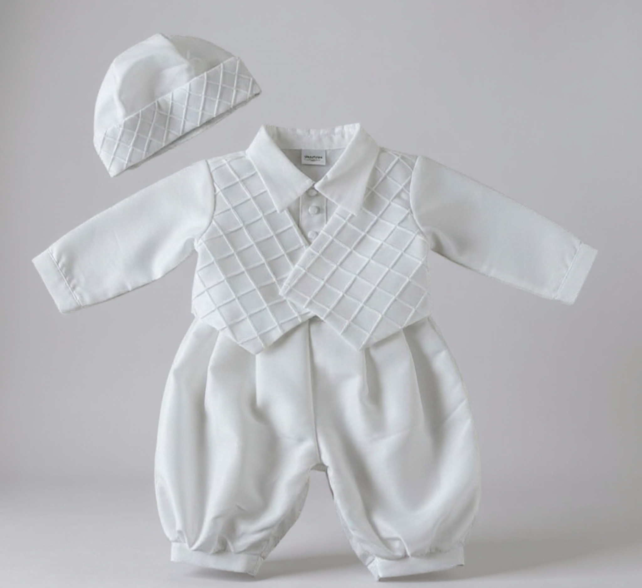 Sevva * SVPatrick-WI Imitation Silk Christening Set (Choose 0-24)