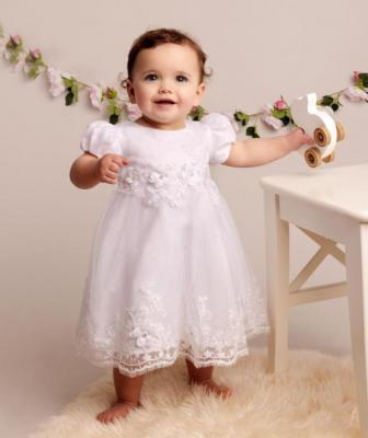 Sevva * SVRiya-W White Lace Dress ( 24 months)