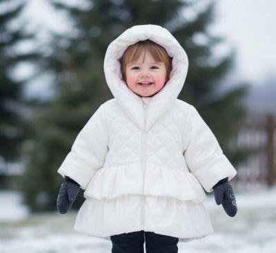 SVScarlet-w  Shimmer Winter Coat  (Choose 3month-5year)