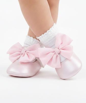SVTriana_P  Pink Triana Pre-Walker Bow Shoe  (Choose EUR 16-20)