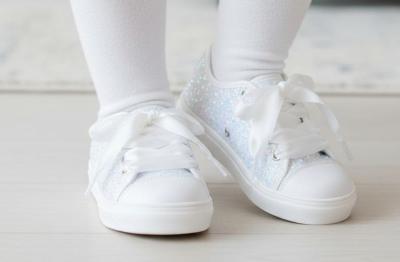 SVTrinityW  Rainbow Glitter Shoe (choose  EU 24-36)