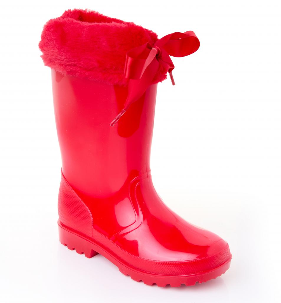 Sevva  * SVVIVIANR-B Red Welly Boots (30-35)