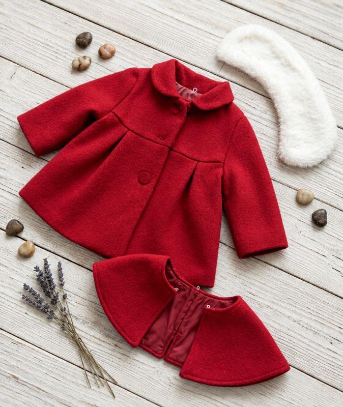 Sevva * SVWillow-R-A Wool coat-detachable fur collar & cape (choose)
