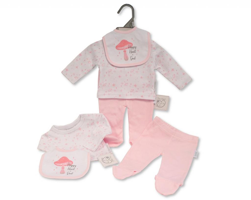 Tiny Baby Pb-20-392p 5035320403922 TBLBW-20-392P Three Piece Outfit (3-8lbs)