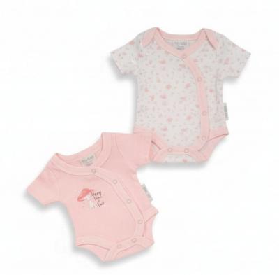 Tiny Baby Pb-20-393p 5035320403939 TBLBW-20-393-P Twin Pack Body Suits (3-8lbs)