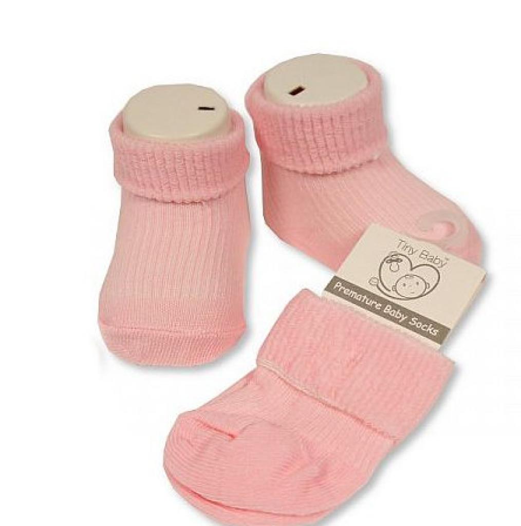 Tiny Baby  5035320204703 TBLBW-470P Roll Over Socks (Premature)