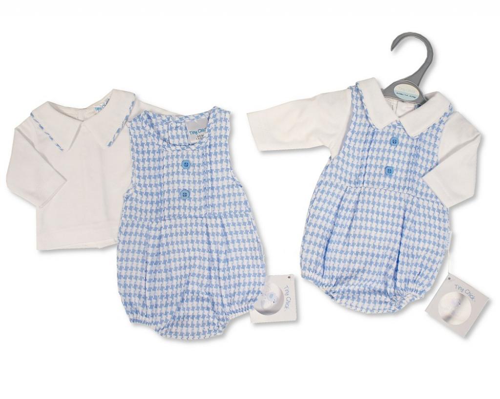 Tiny Chick PB-20-704 5035320207049 TC20-704 Dogtooth Short Romper Set (3-8lbs)