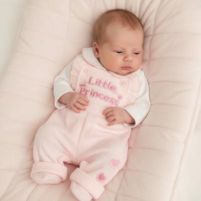 LBWTC20-750P   Little Princess Dungaree & Top  (3-8lbs)