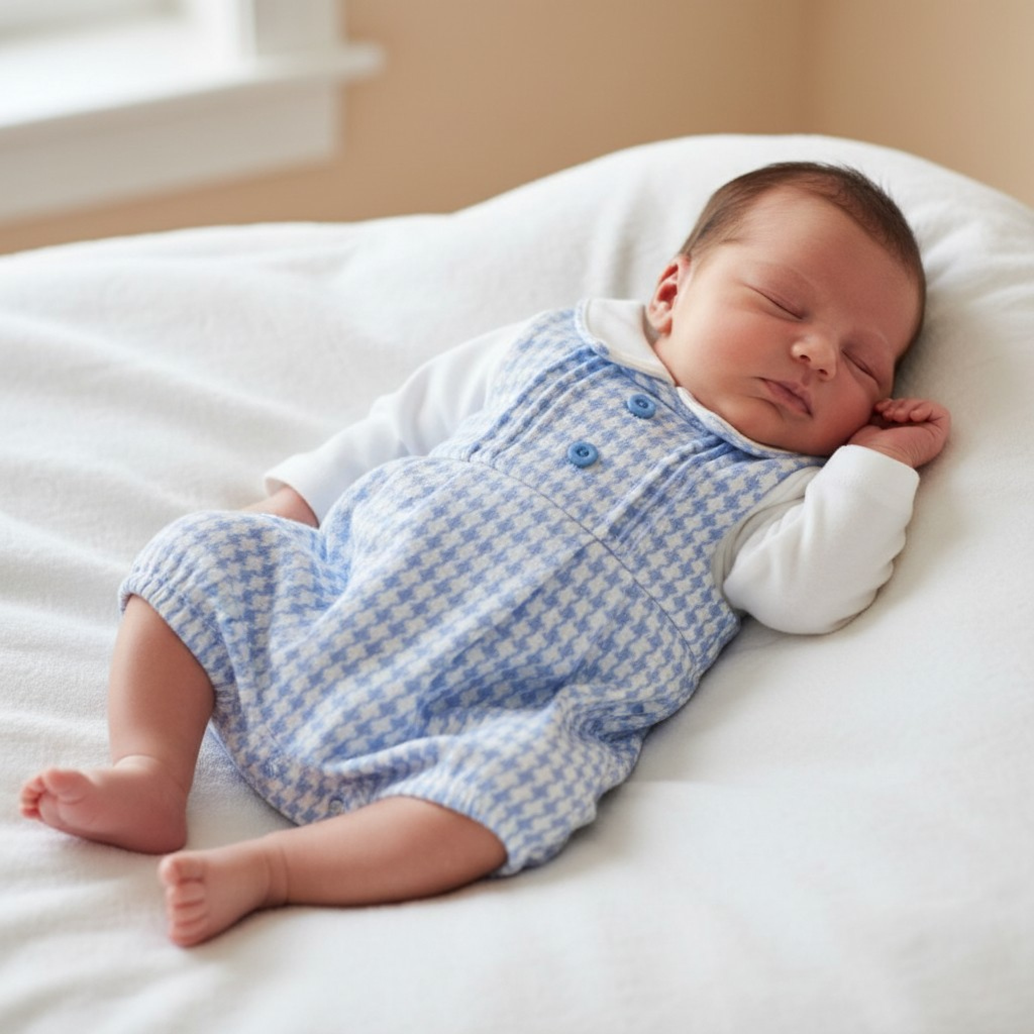 Tiny Chick PB-20-704 5035320207049 TCLBW20-704-S Dogtooth Short Romper Set (3-8lbs)