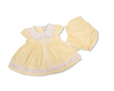 Tiny Chick PB-20-717 5035320207179 TCLBW20-717 "Lace and Bows" Dress Set (3-8lbs)