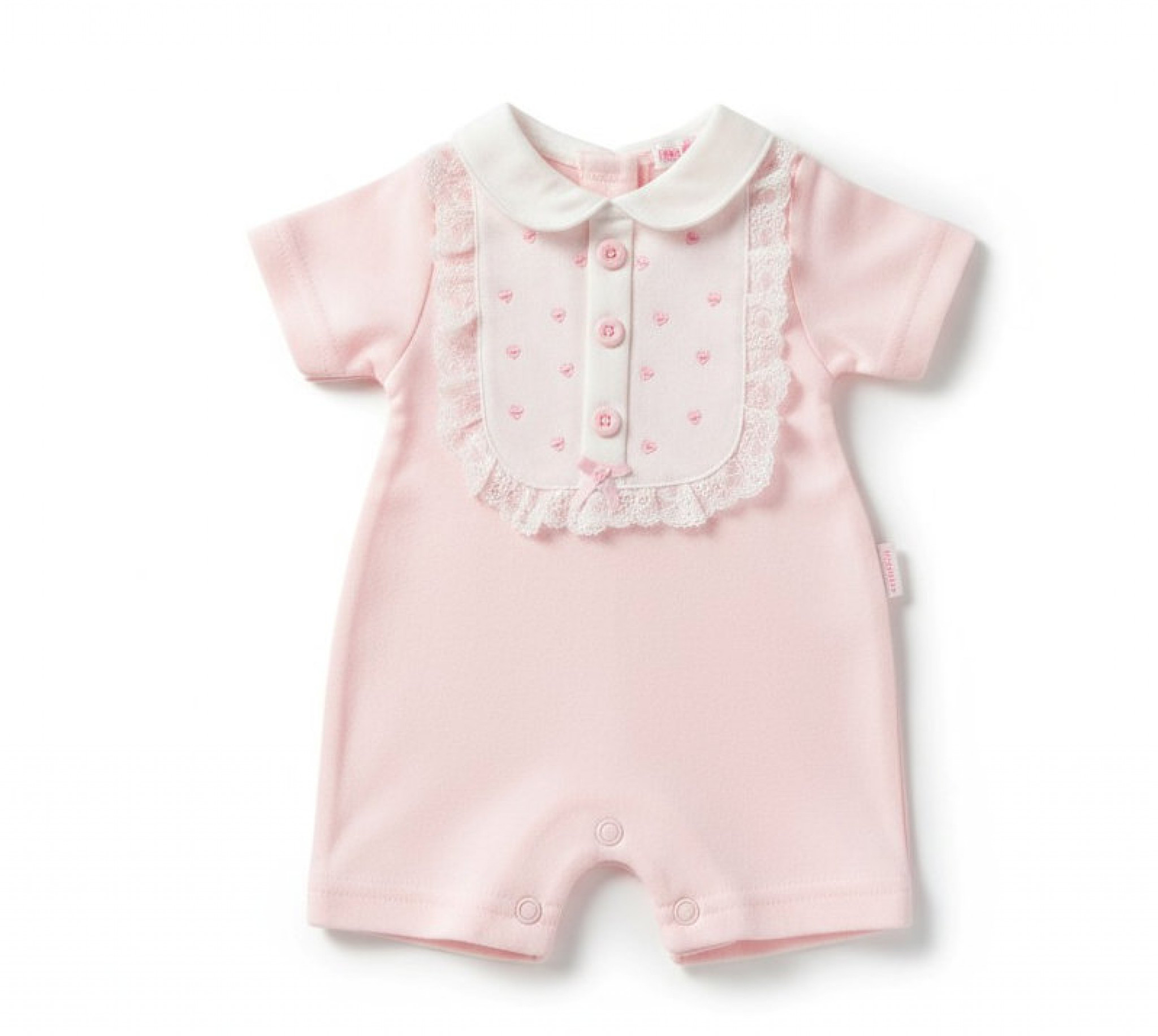 Tiny Chick PB-20-630 5035320206301 TC_LBW20-630P "Hearts" Romper (3-8lbs)