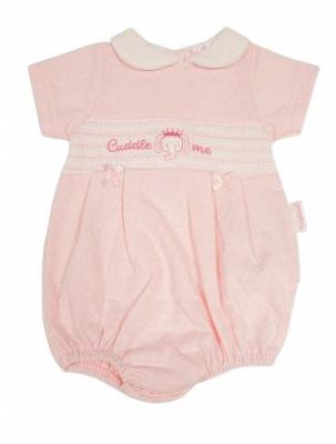 Tiny Chick PB-20-637 5035320206387 TC_LBW20-637-P "Cuddle Me" Romper (3-8lbs)
