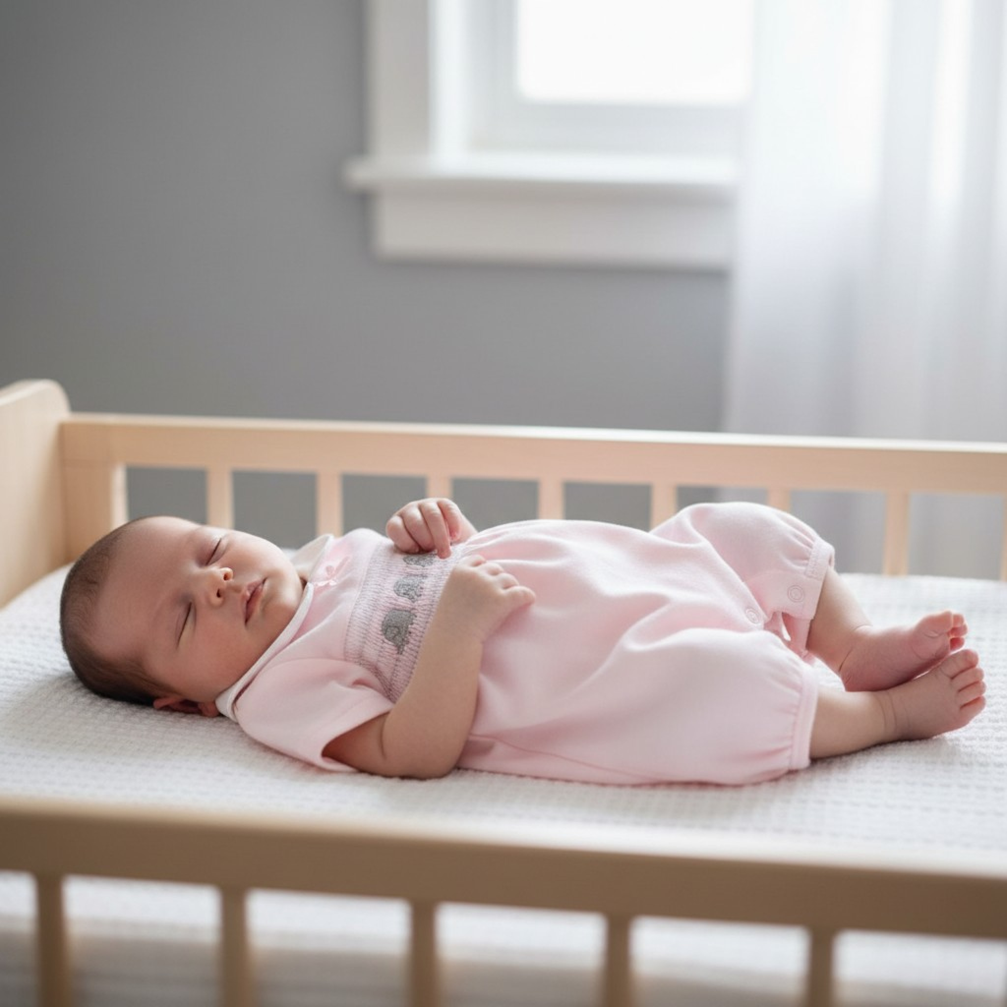 Tiny Chick PB-20-653 503532020653 0 TC_LBW20-653P Smocked "Elephant" Romper (3-8lbs)