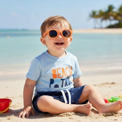TH2831408  "Beach Patrol  "top shorts and glasses  ( 3-18 months)
