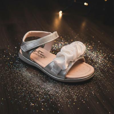 TI2373SP4W  White Ruffle Sandal (20-25)