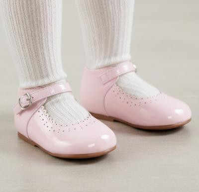 TIB29P  Pink Patent Shoes ( 3 - 10)