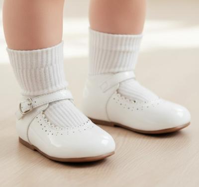 TIB29W  White Patent Shoes ( 3 - 10)