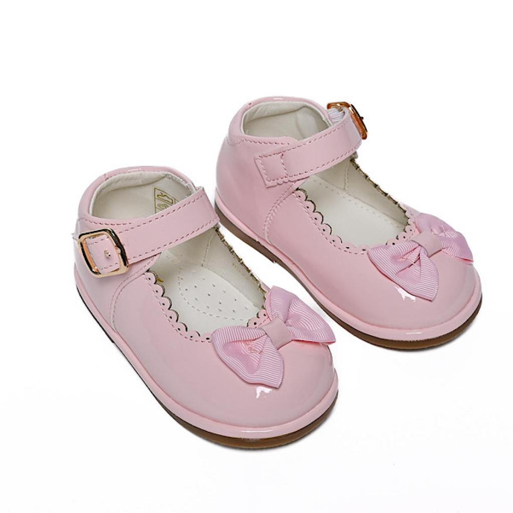 Tia London   TIHS22-1P Pink Patent Shoes(3-10)