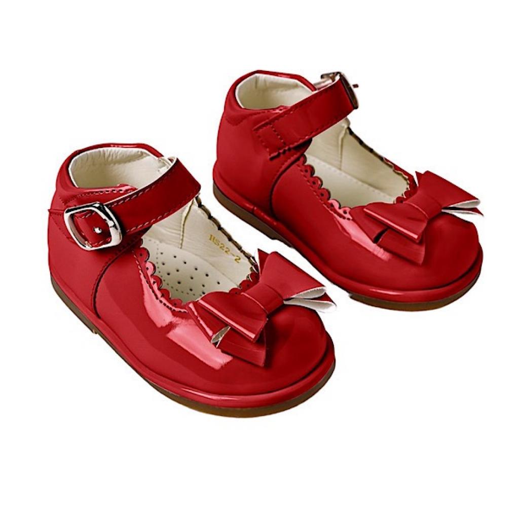 Tia London   TIHS22-2R Red Patent Shoes( 3-10)