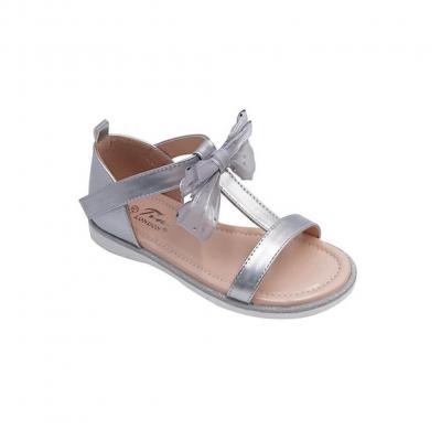 Tia London   TIHS8201-S Silver Bow Sandal(EU25-30 UK 8-12)