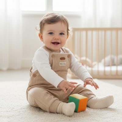 TO5625B  Spanish “LITTLE BOY” Dungarees Set  (9-12 months)