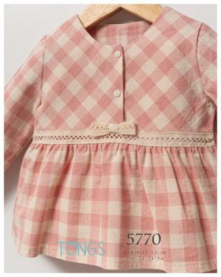 Tongs Baby  * TO5770 Checked Outfit (6-36 months)