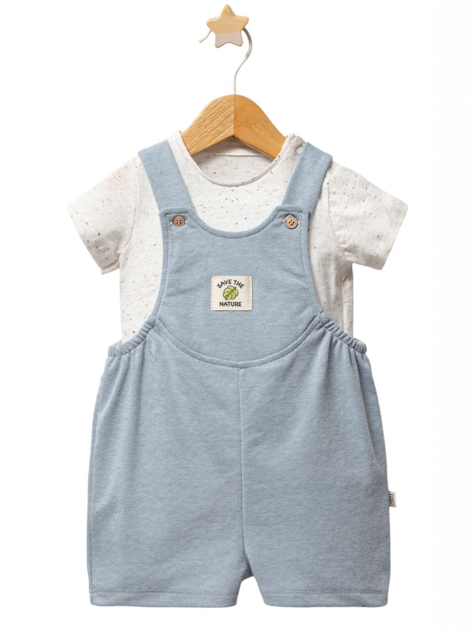 Tongs Baby 5862 8692023118293 TO5862 Save Nature Dungaree Set(3-12 months)