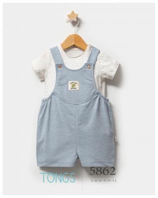 Tongs Baby 5862 8692023118293 TO5862 Save Nature Dungaree Set(3-12 months)