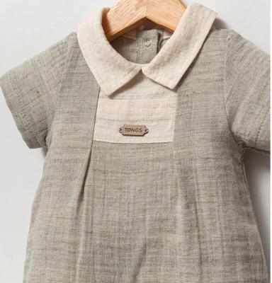 Tongs Baby 5870 8692023118637 TO5870 Hemp Sage  Romper(0-9 months)