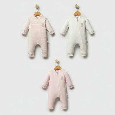 TO9506  Assorted Zip Rompers  (0-9 months)