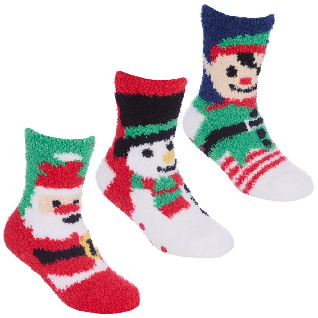 Tick Tock 44B1004  TT42B829 Christmas Cozy  Socks  (6-3.5)