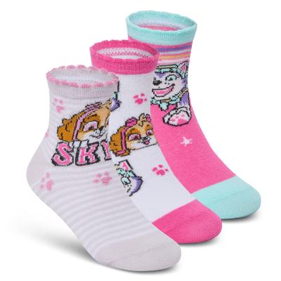 TT43B893  Paw Patrol Triple pack  sock  (3-8.5)
