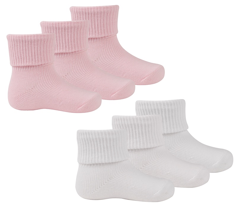 Tick Tock 44B076 5055442138625 TT44B076 Turnover Socks (0-5.5)