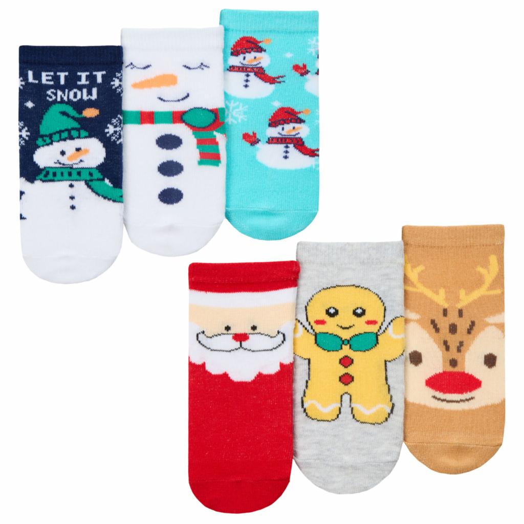 Tick Tock 44B1005 5056188251586 TT44B1005 Christmas Socks (0-5.5)