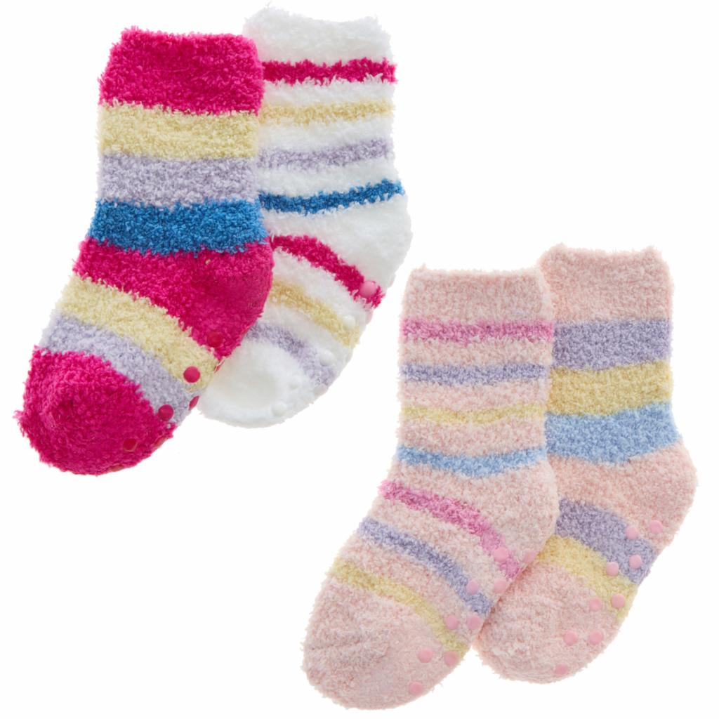 Tick Tock 44B1009  TT44B1009 Twin Pack Cosy Socks (0-5.5)