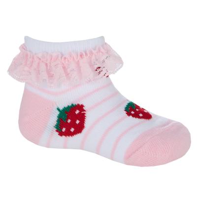Tick Tock 44B1043  TT44B1045 Triple Pack Fruity Lace Trainer  Socks (0-5.5)