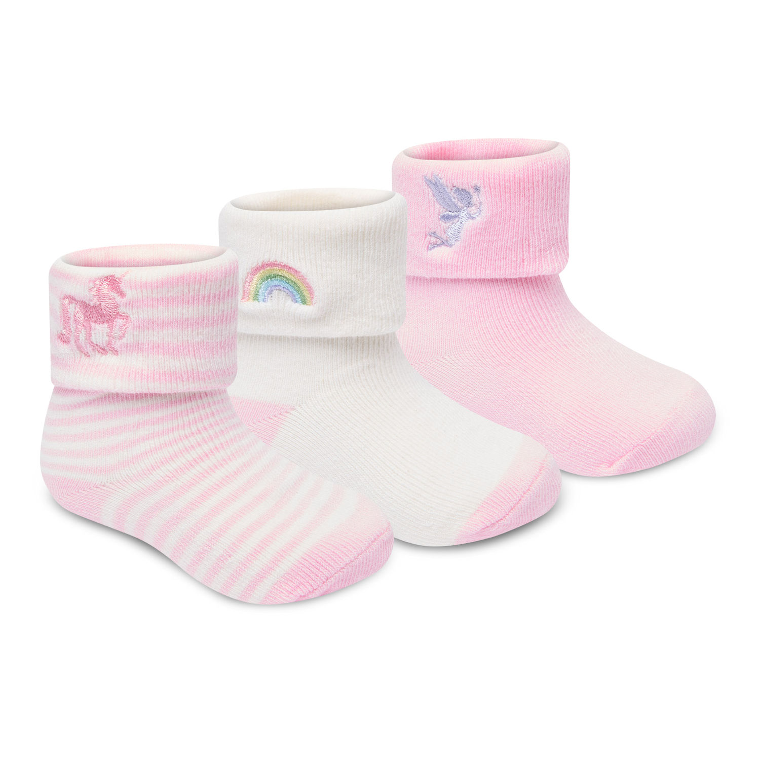 Tick Tock 44B1063 * TT44B1063 Triple pack of Socks "Fairytale" (0-3.5)
