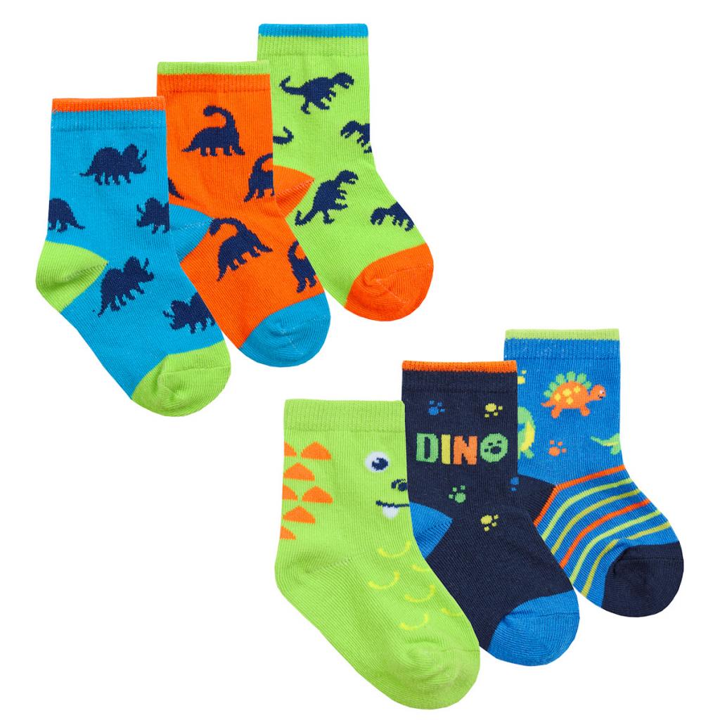 Tick Tock 44B911 5056188231663 TT44B913 Dinosaur Socks (0-2.5)