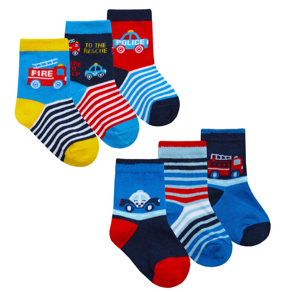 Tick Tock 44B915 5056188231700 TT44B917 Emergency Vehicle Socks (0-2.5)