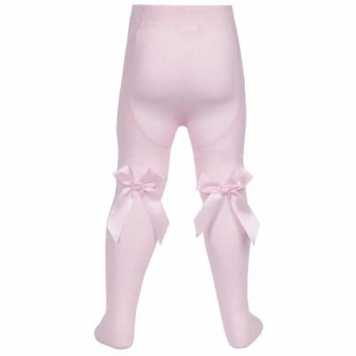 Tick Tock   TT45B13P Pink Tights with Bow (Choose 0-24 months)