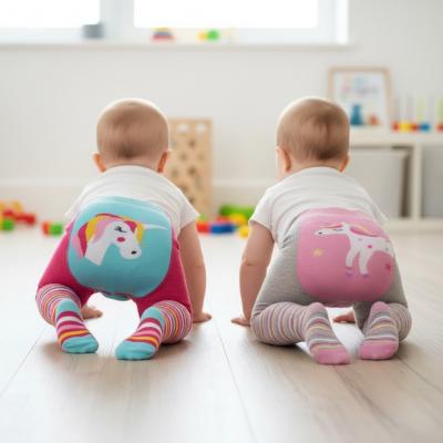 TT45B149A Unicorn Panel Tights with Grippers (0-24m)