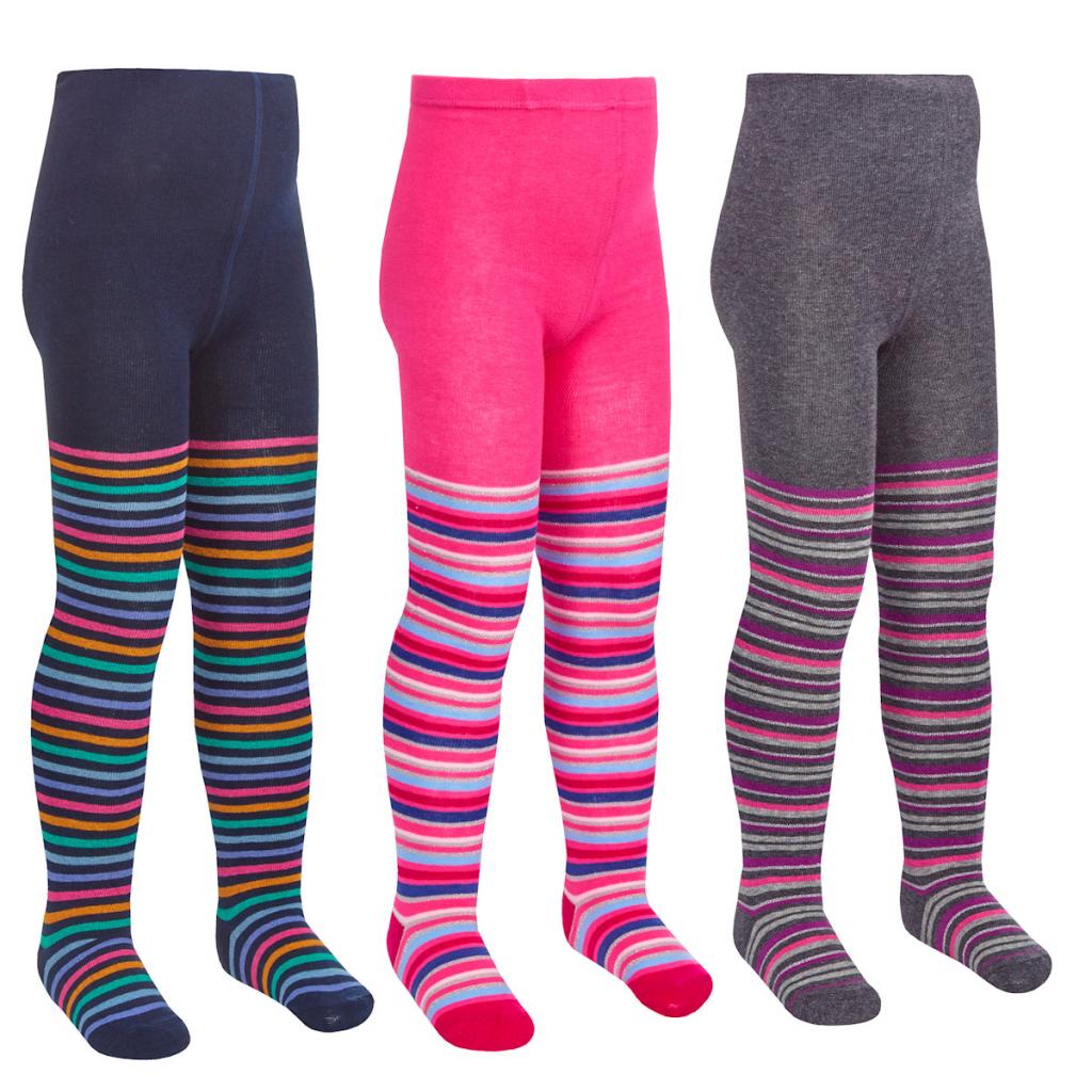 Tick Tock 46B535 505544235609 TT46B535 Striped Tights (2-8 Years)