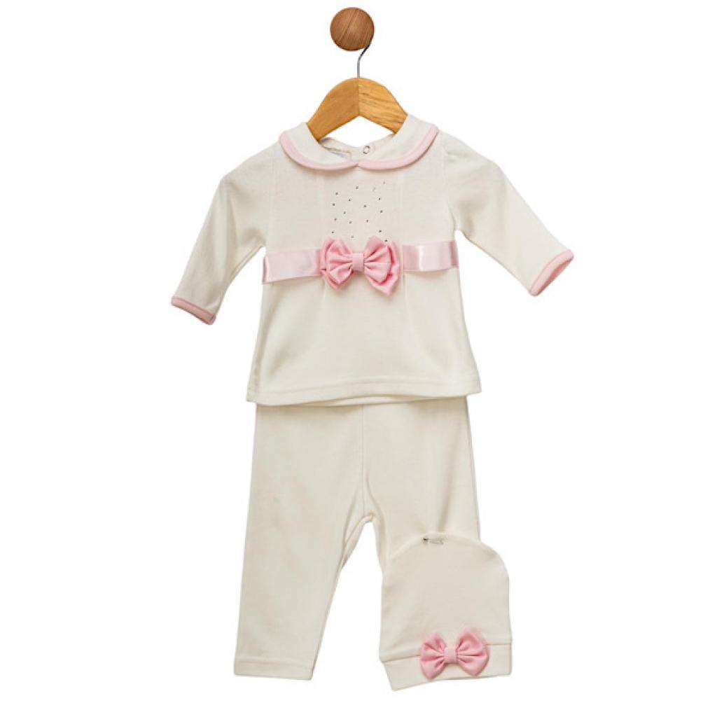 Visara & Vivaki  * VS0257IP Diamante Three Piece(0-9 months)