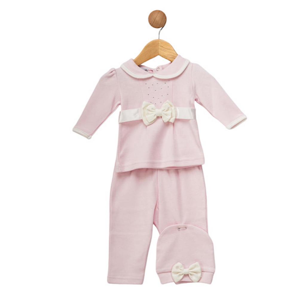 Visara & Vivaki  * VS0257P Diamante Three Piece(0-9 months)