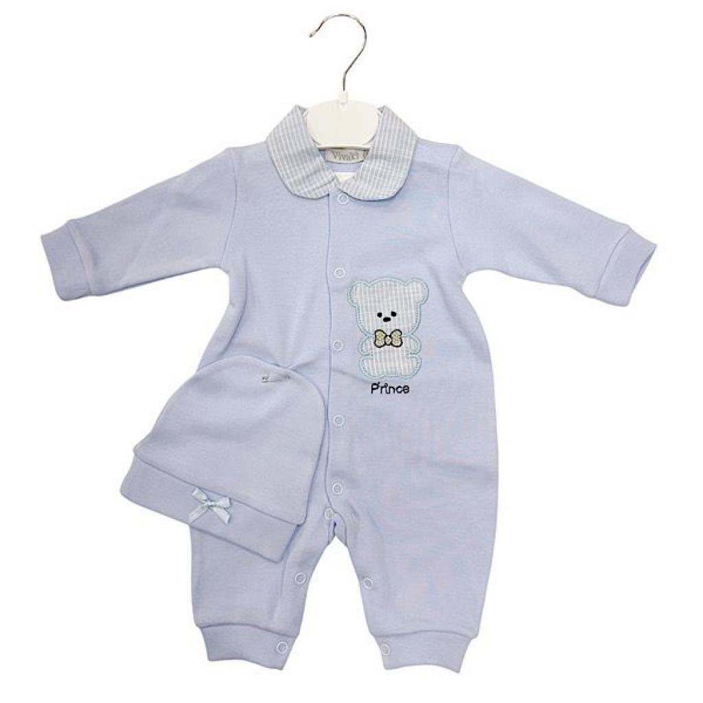 Visara & Vivaki  * VS0261S Teddy Romper Set(0-9 months)