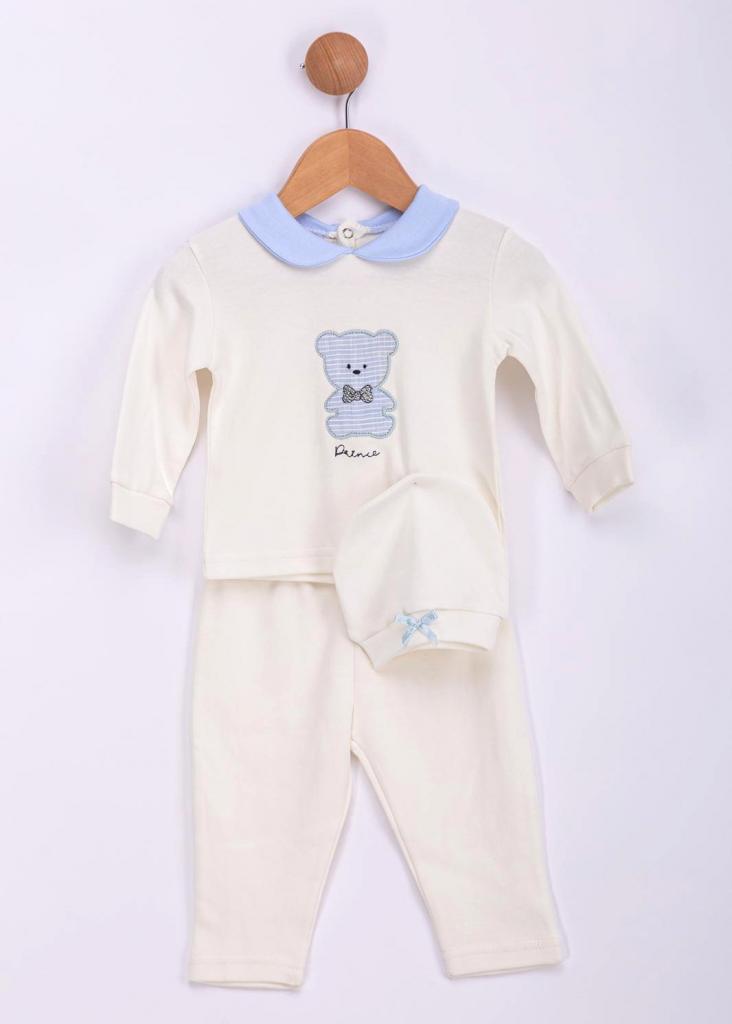 Visara & Vivaki  * VS0262-IS Teddy Three Piece(0-9 months)